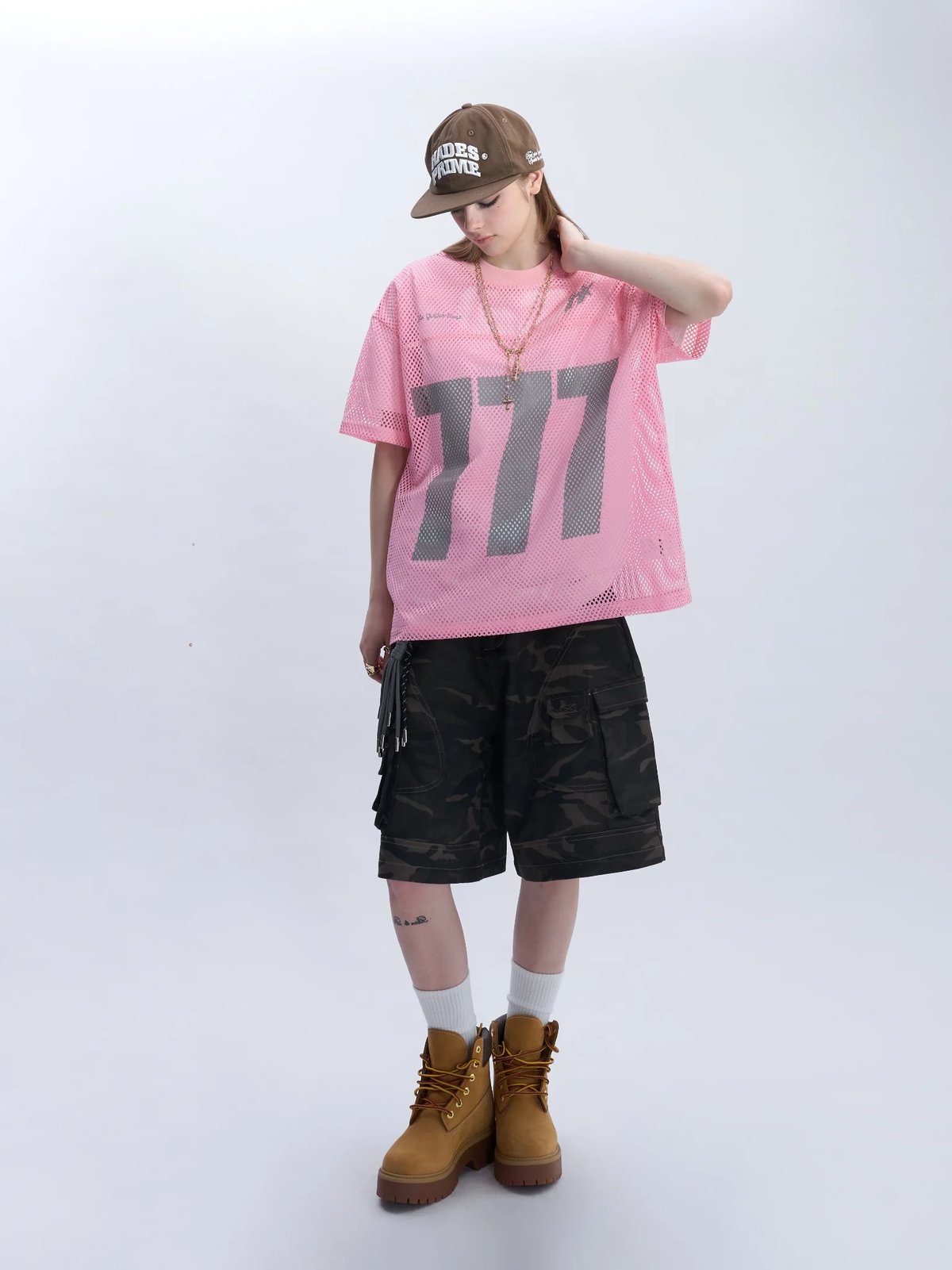HADES RAIDER Khaki Camo Cargo Shorts
