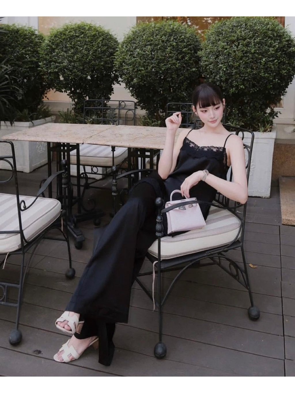 Chouchou Black Alina Set 黑色系列兩件套裝