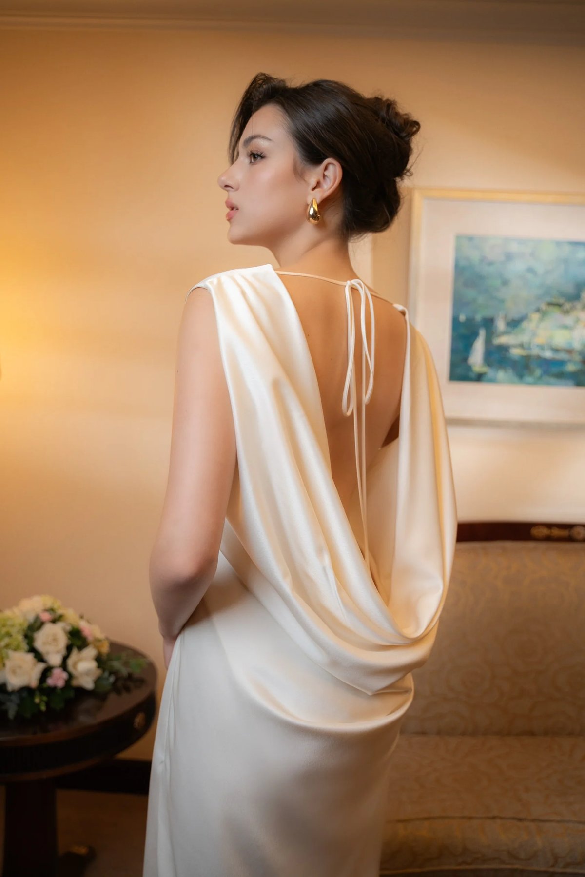 KISSERINE Vivian Silk Dress