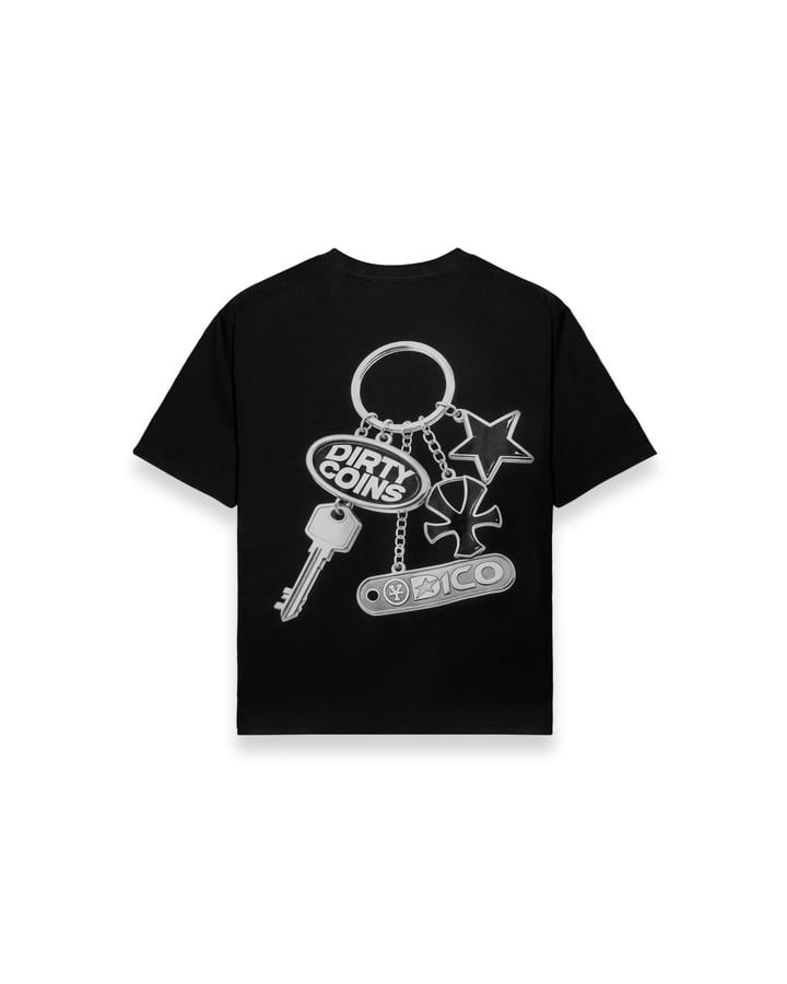 DIRTYCOINS Dico Key Fob Graphic T-Shirt