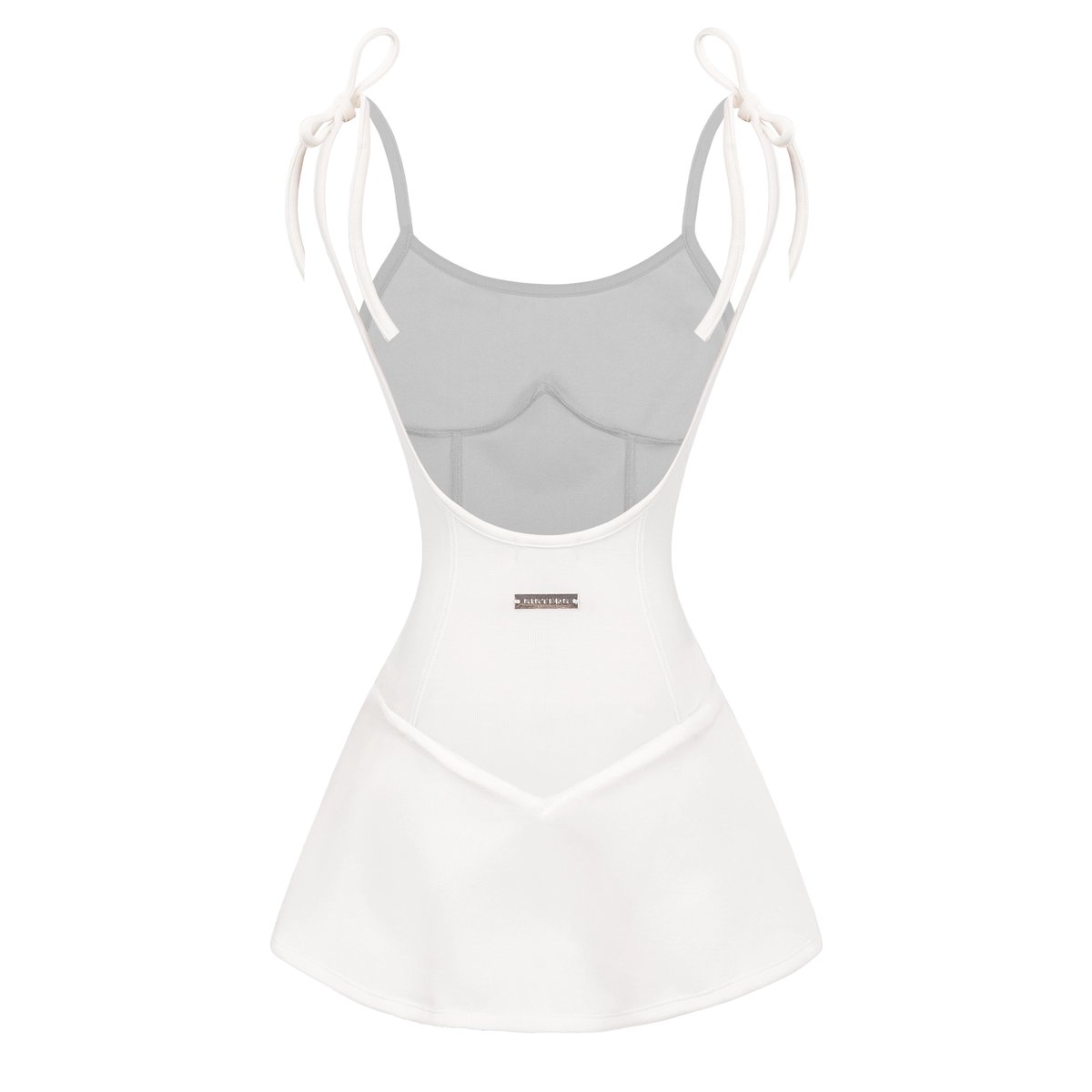 SISTERS Kyuin Backless Spaghetti Strap Mini Dress