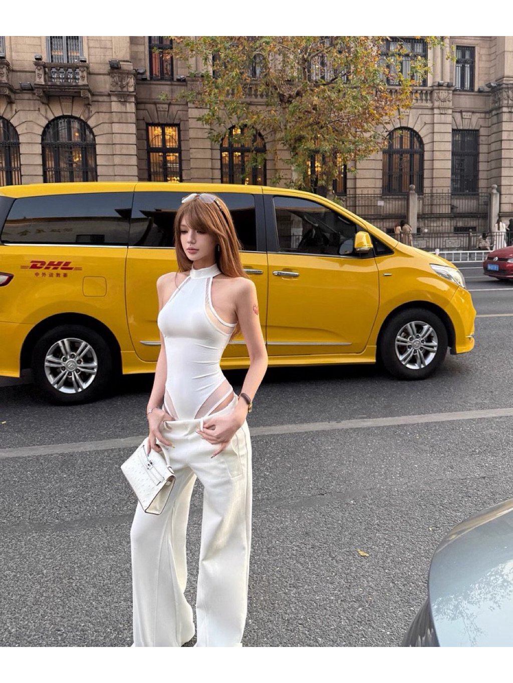 Mirror White Bonnie Set