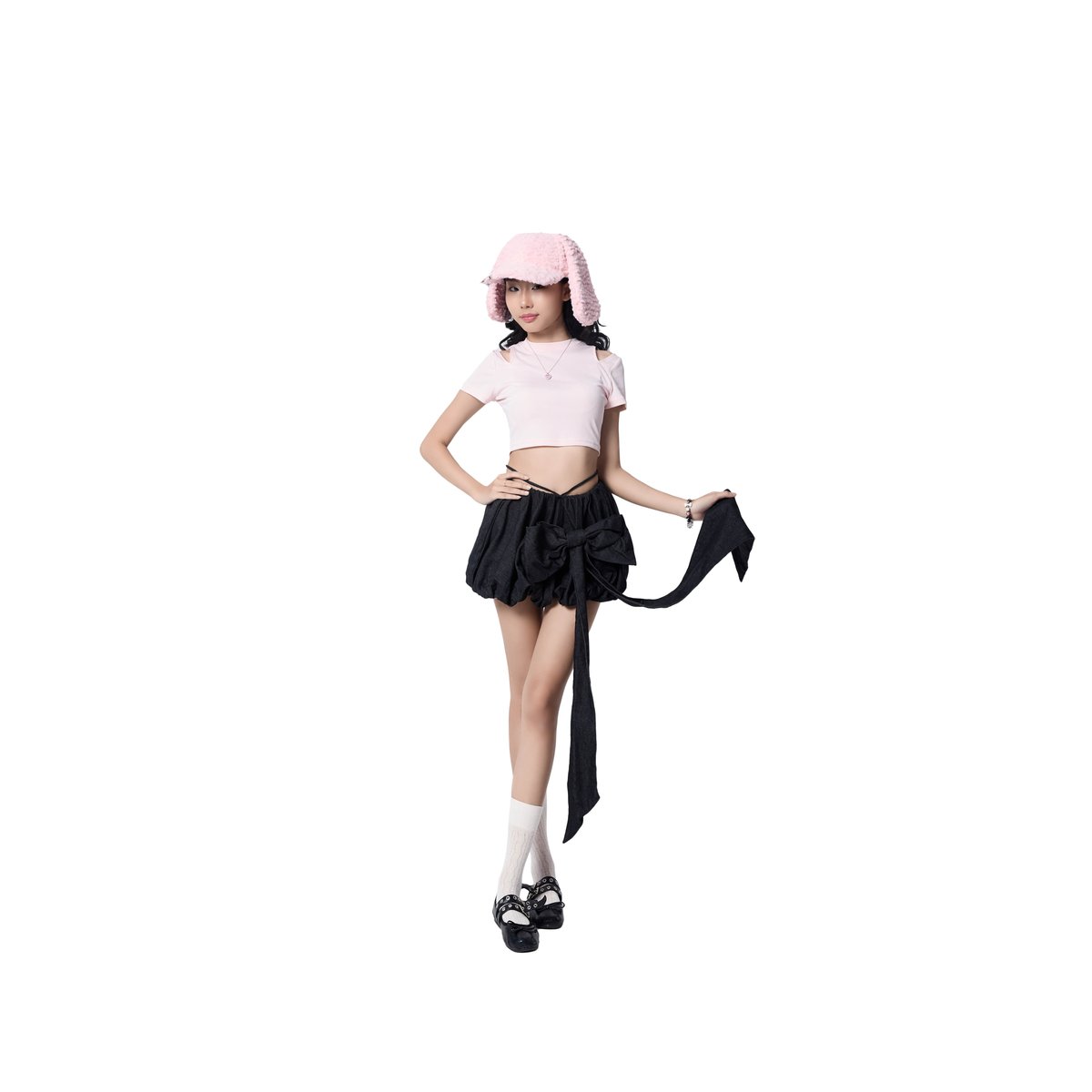 DUUSTU Tán Tỉnh Couple Look Collection 1 系列 - 黑裙