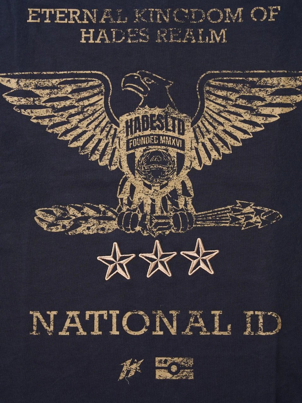 HADES National ID 印花圖案 T-shirt