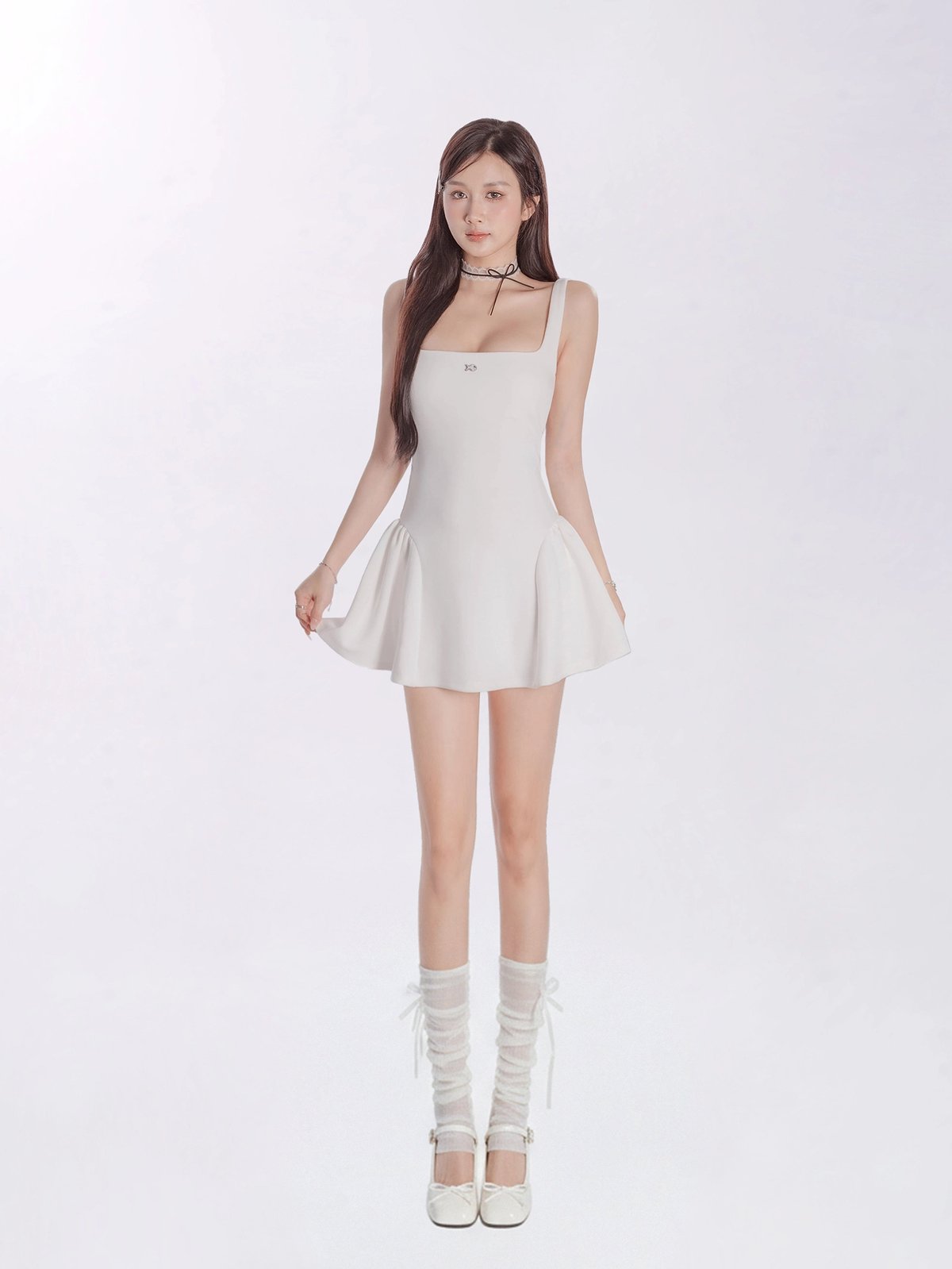 DKMV Caroline Dress - White