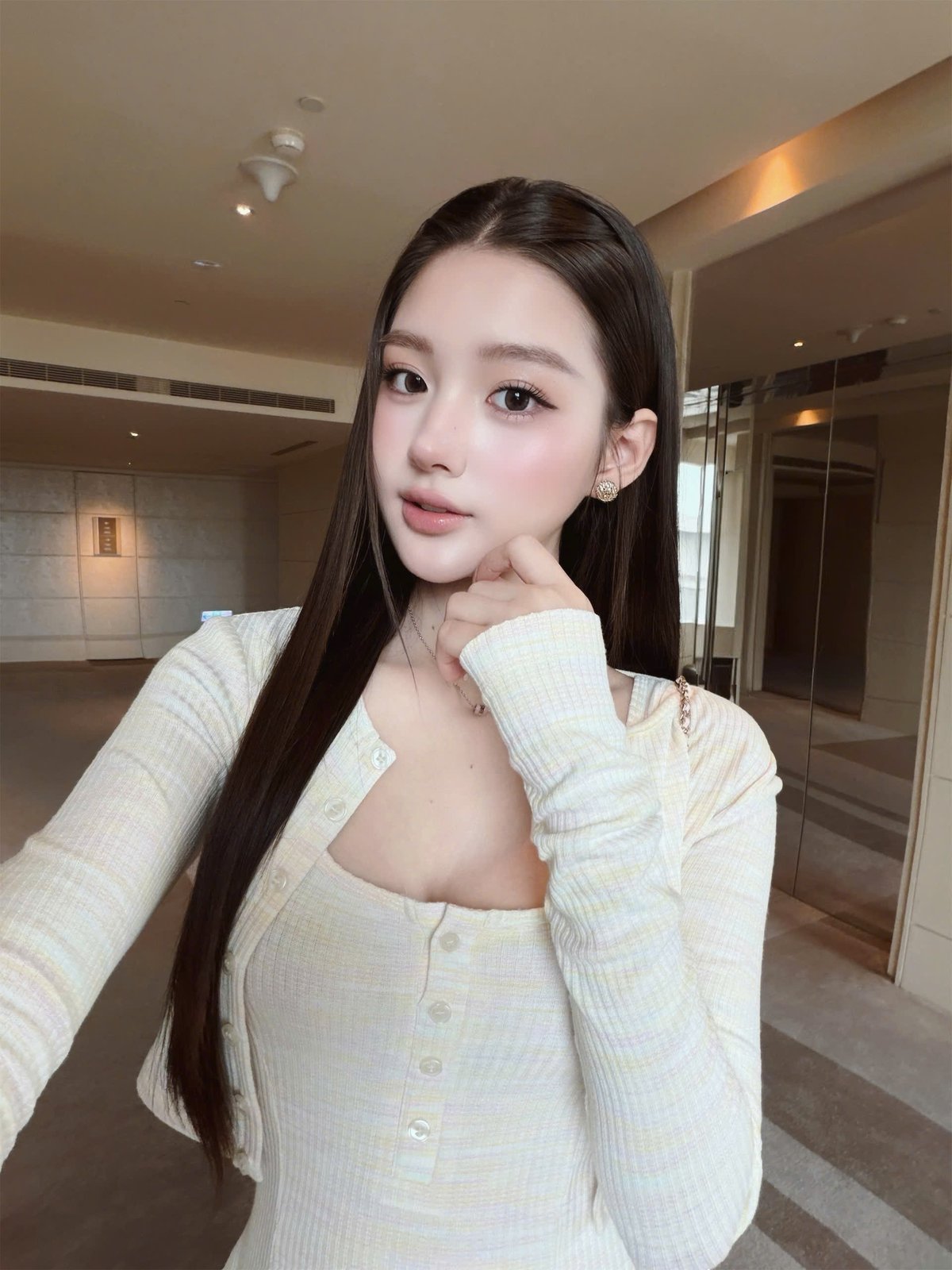 CHOU CHOU 短裙連身裙與外套兩件套