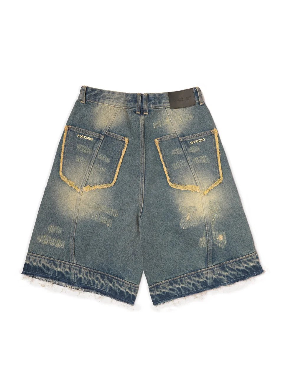 HADES Groovy Wash Denim Shorts