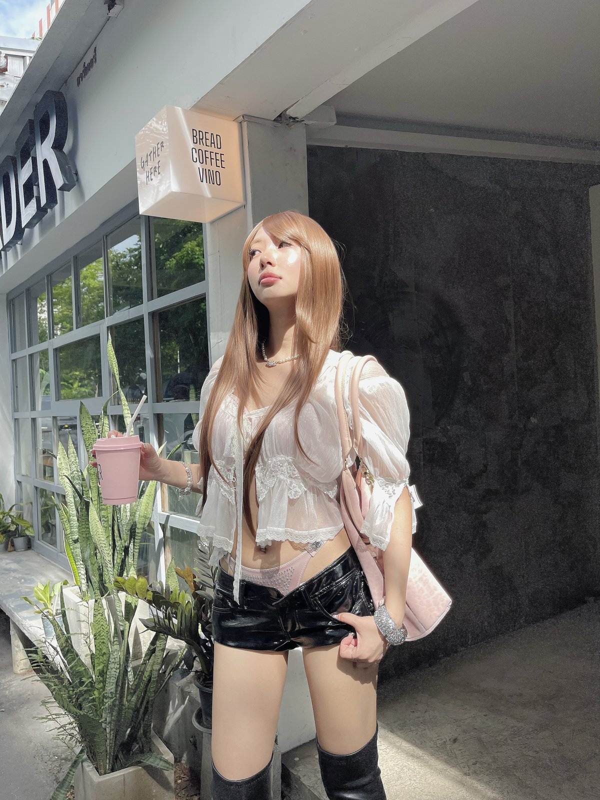 Bandarsaya Skylar Top in White