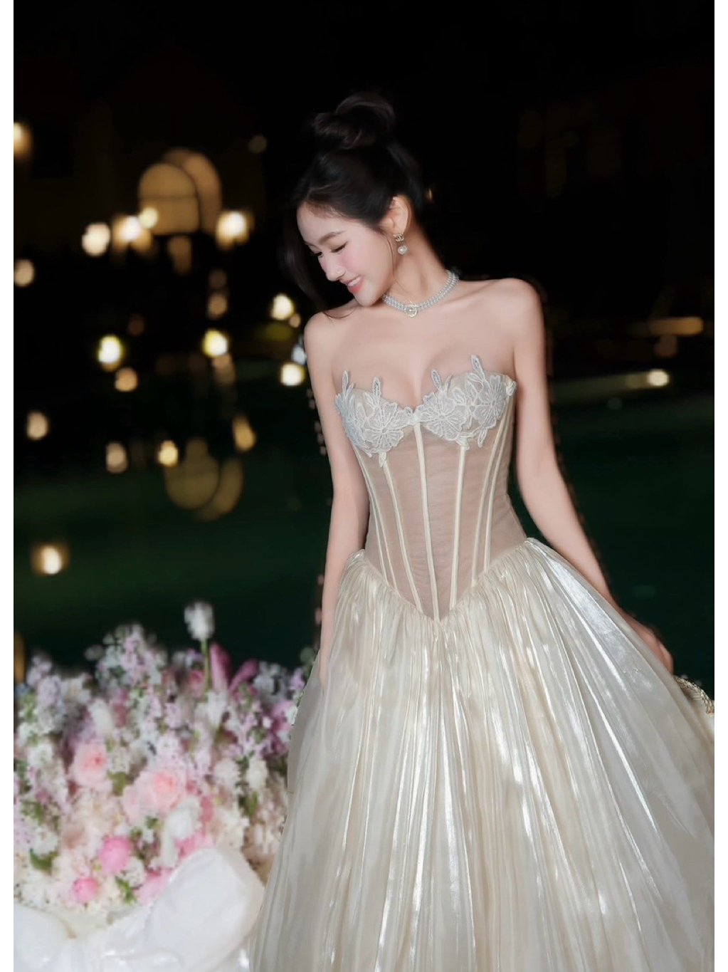 Fara CHOUCHOU Elegant Sweet Dress