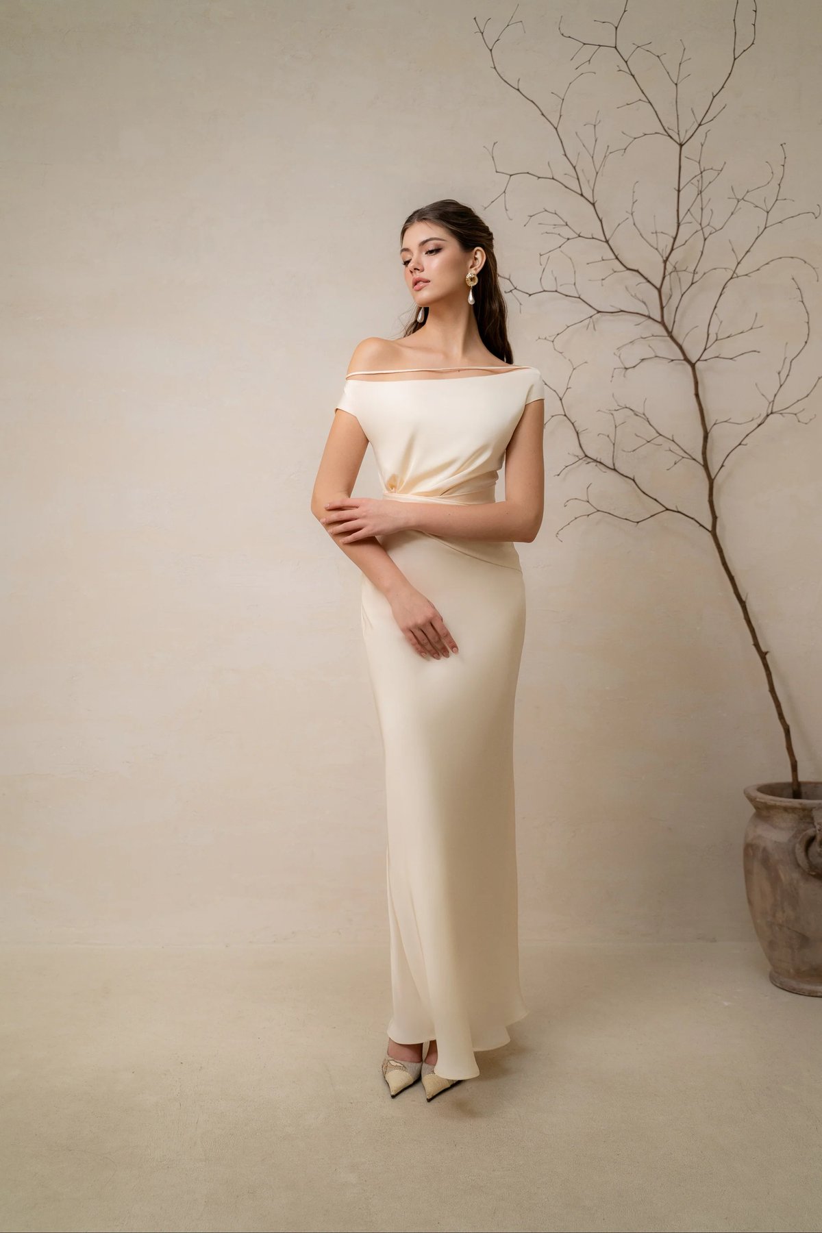 KISSERINE IVY Silk Dress