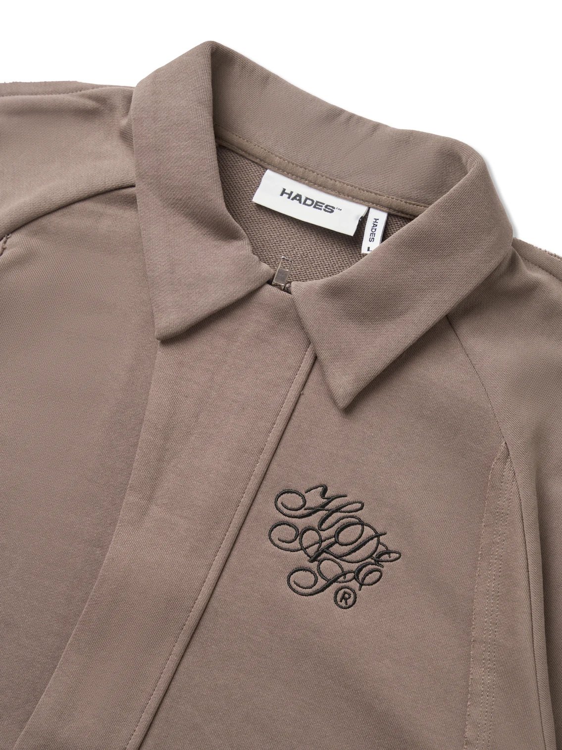 HADES Splice Polo Shirt - Brown