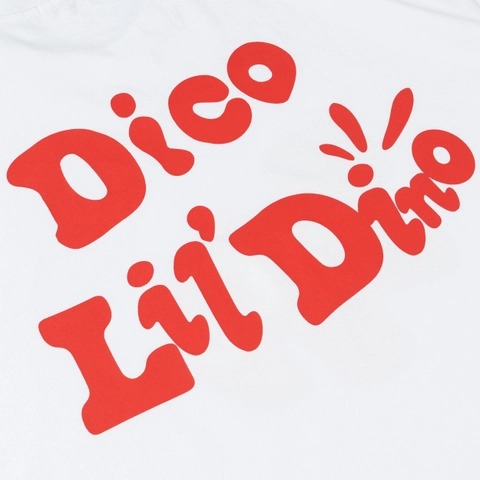 DIRTYCOINS Dico Lil Dino 紅色圖案 T-shirt