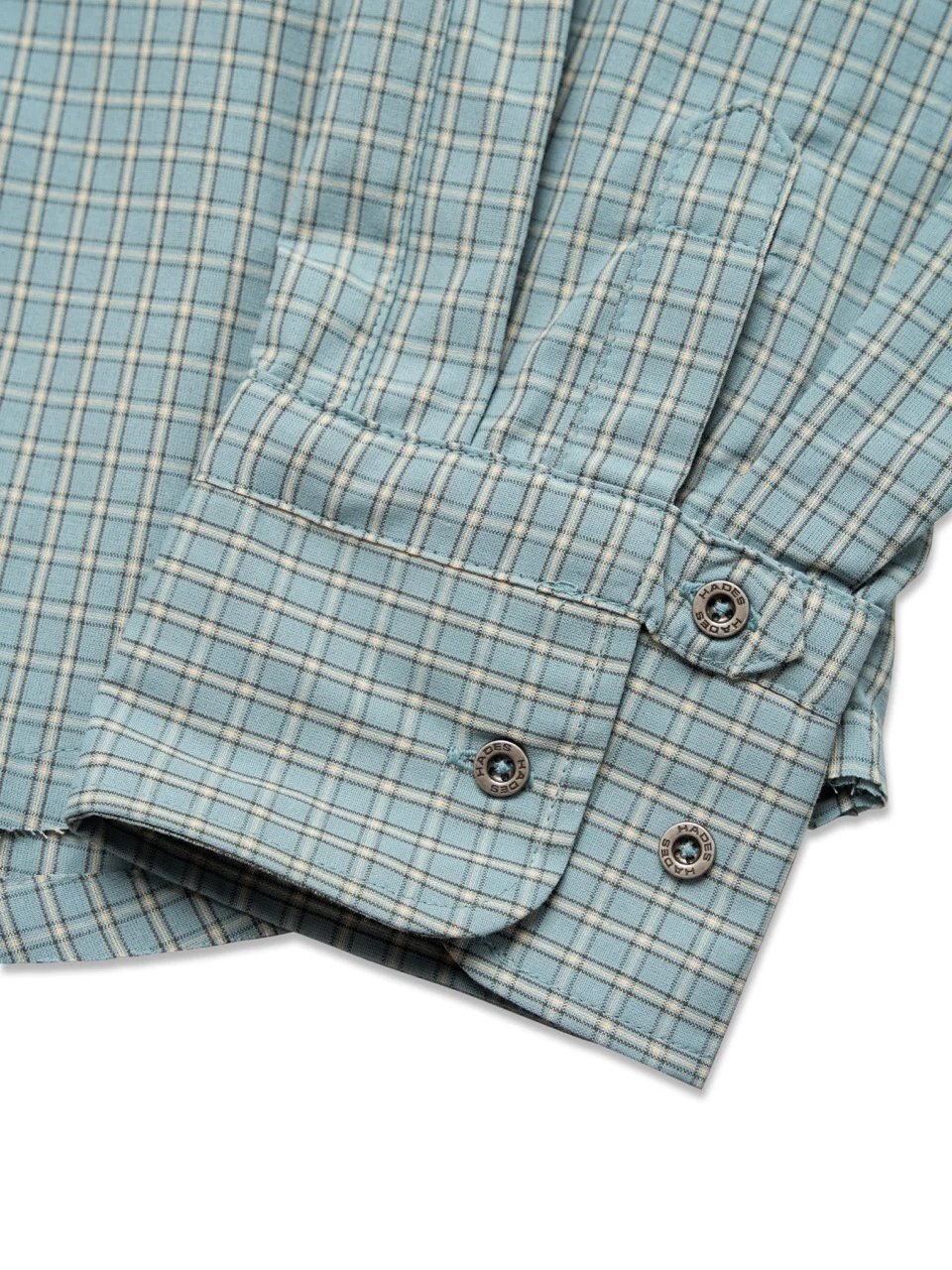 HADES Threadline Striped Long Sleeve Shirt - Blue