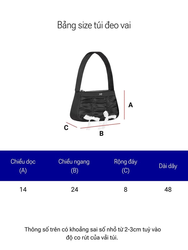 DKMV Rarmi Bag with Lace Ribbon Detail