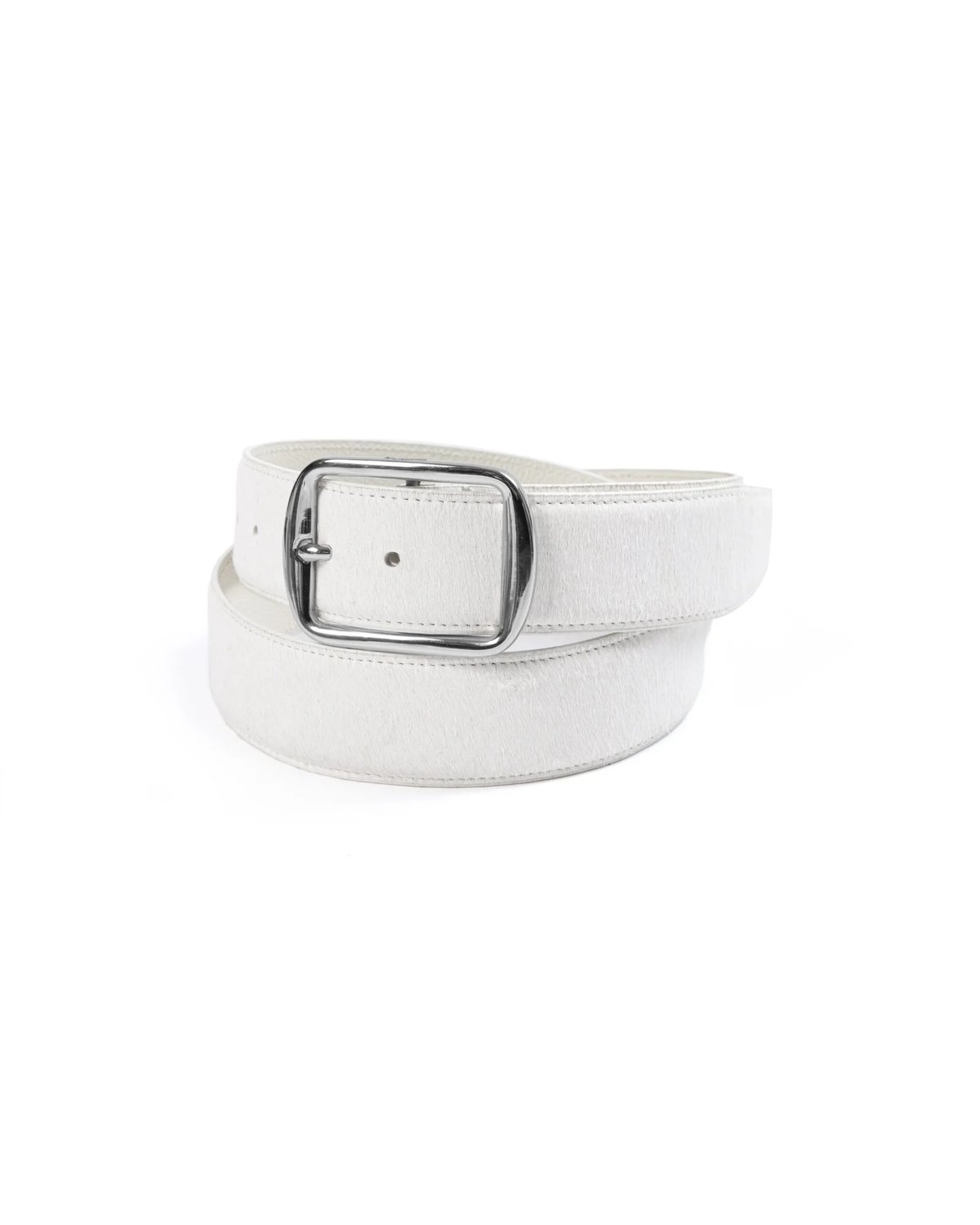 VIERY Hair-on Cowhide Belt
