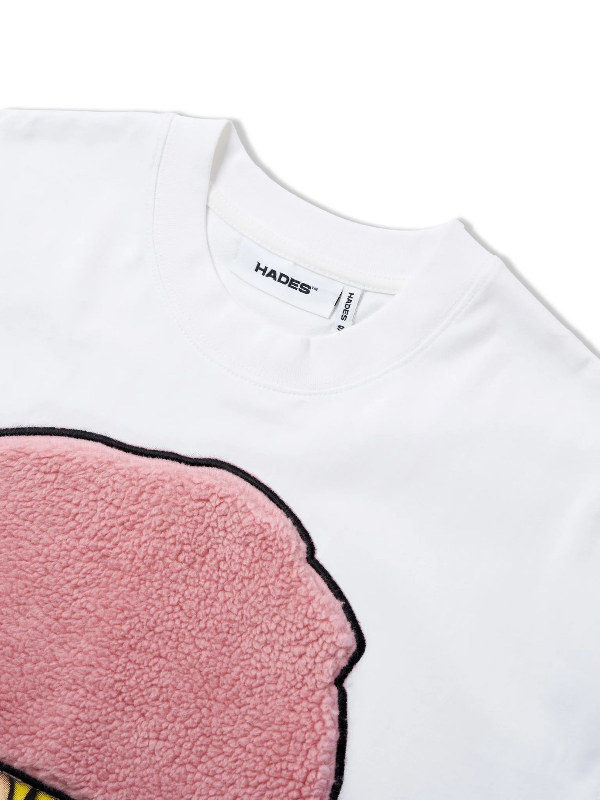HADES Fluffy Grill Graphic Tee - White