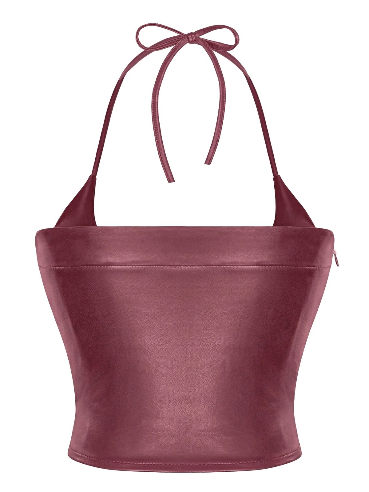 SISTERS Yette Halter Neck Tube Top - Red