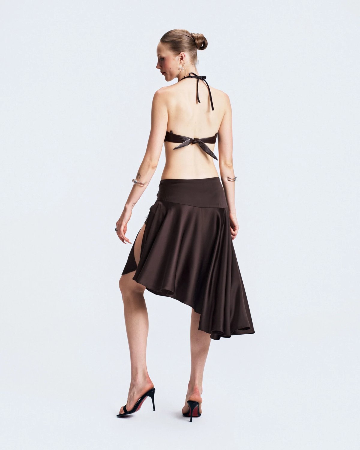 VIERY Olive Spirit Top 吊帶上衣 - 啡色