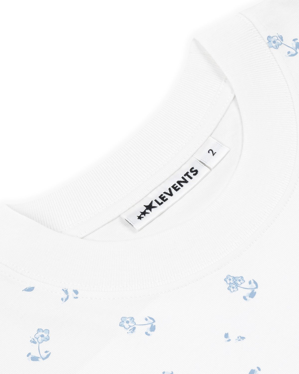 Levents® Forget Me Not 長袖 Boxy 版型印花 T-shirt