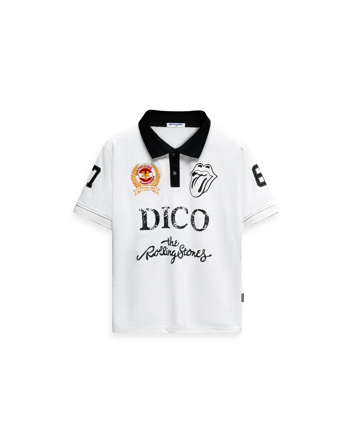 DIRTYCOINS DCxRS Classic Patches Polo Shirt