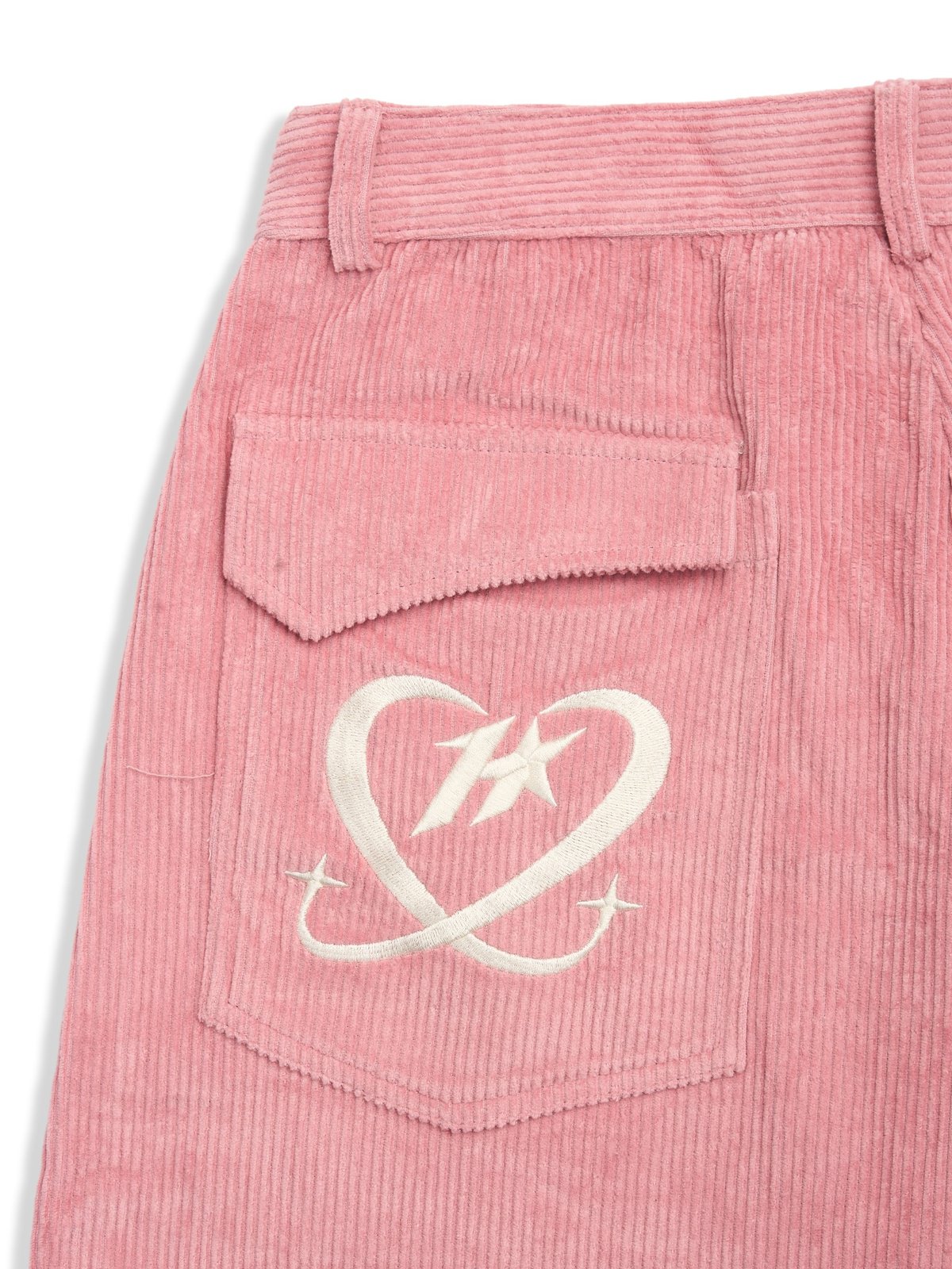 HADES Pink Stardust Corduroy Wide Leg Pants
