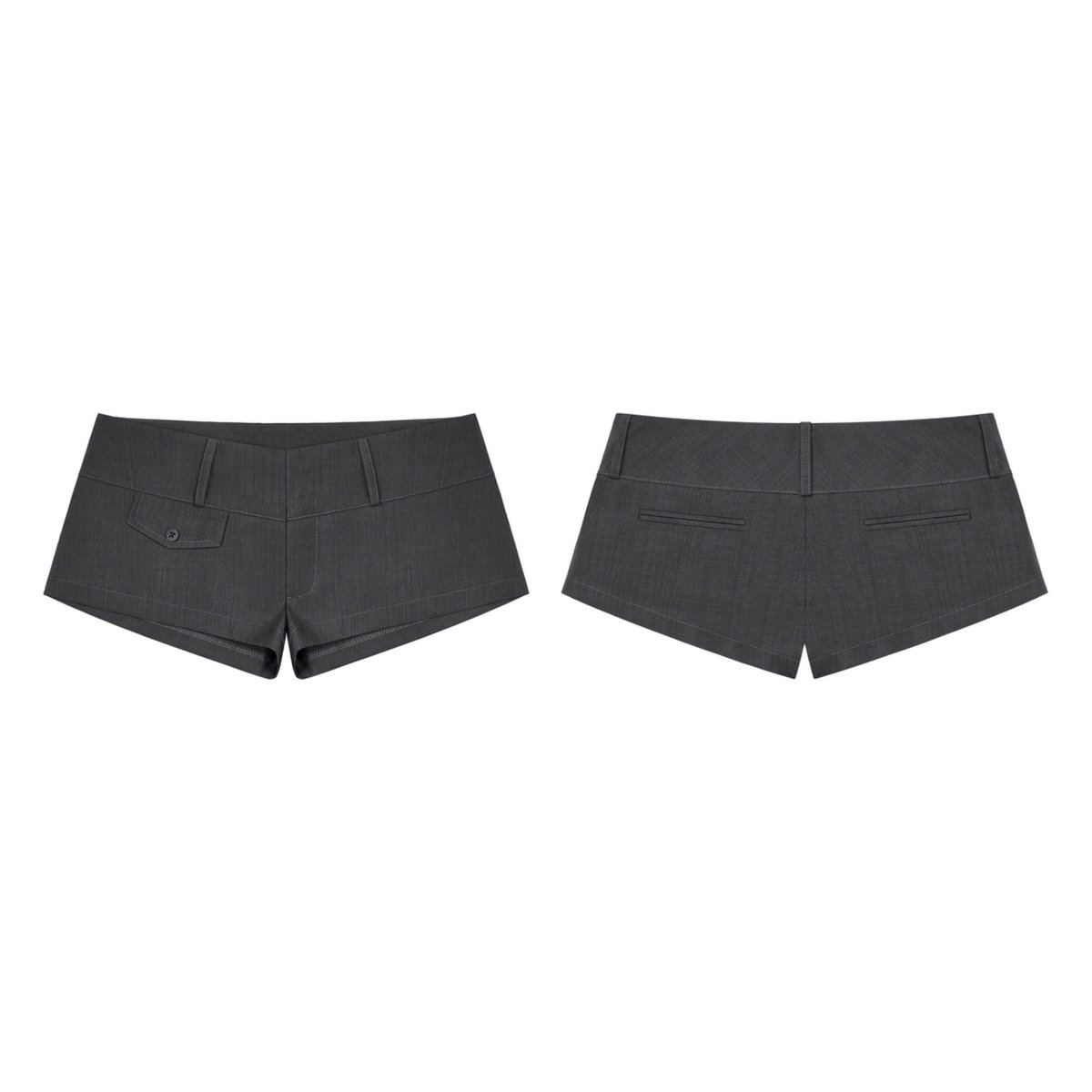 KILL SYSTEM MISS A Ultra Short Low-Waist Shorts