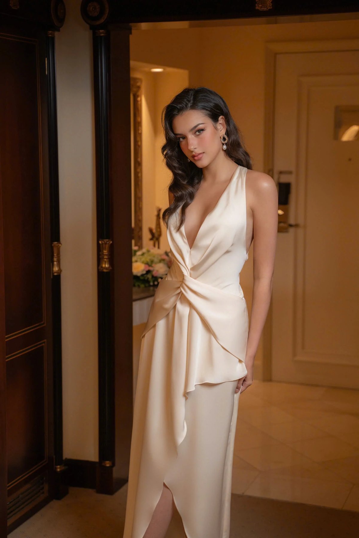 KISSERINE SHIRINA Silk Dress