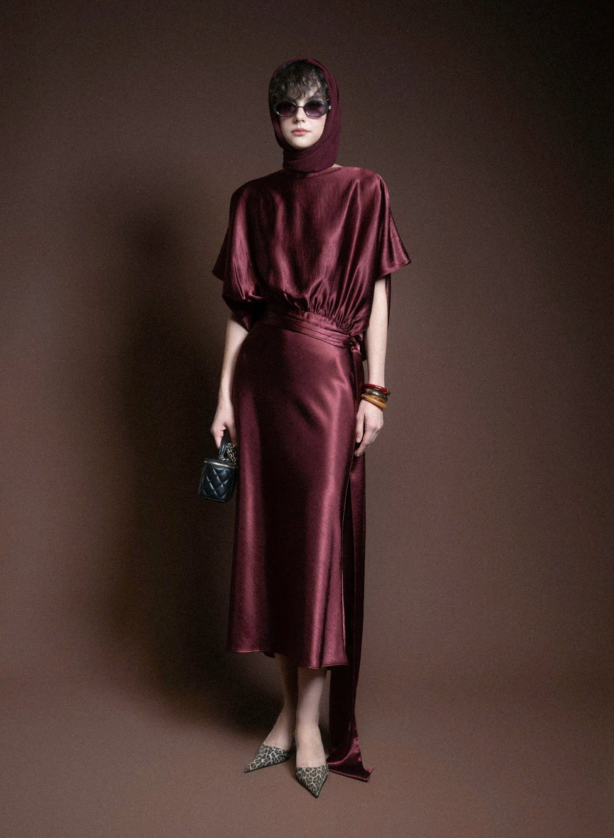 KISSERINE GIGI Satin Skirt