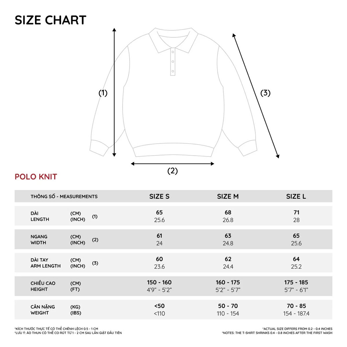 HADES Classic Polo Knit Sweater - Black