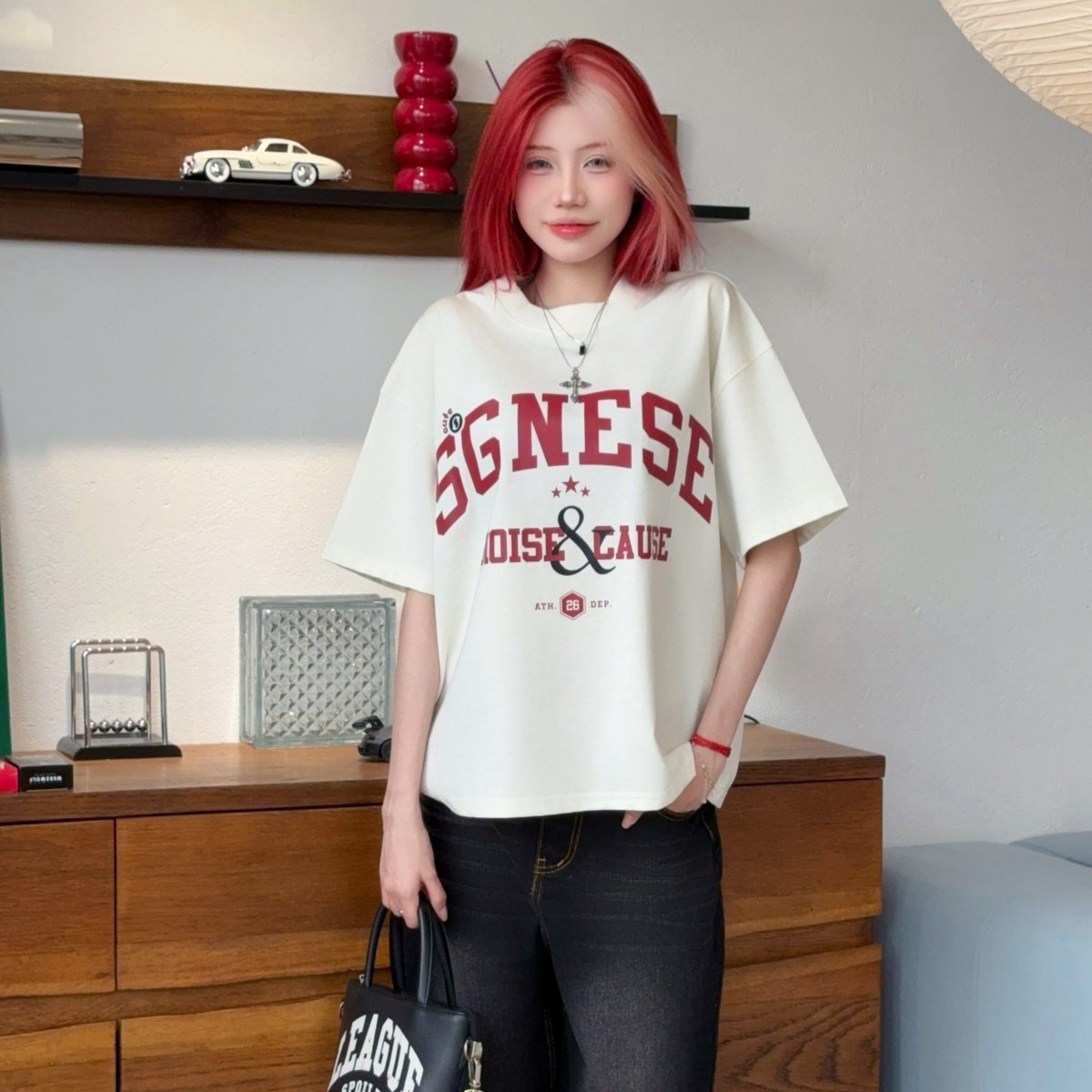OUTERITY Saigonese Boxy Fit Graphic T-Shirt