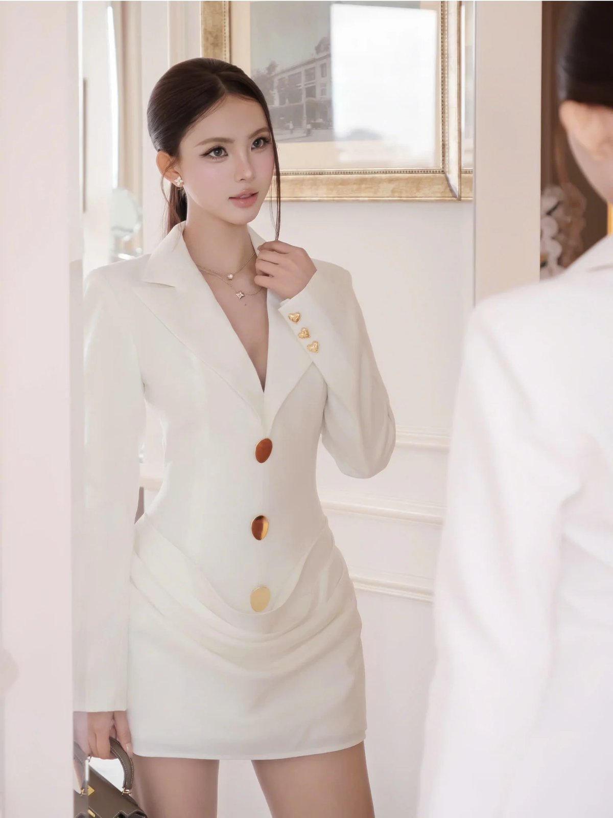 Tran Ali Vest Blazer Dress