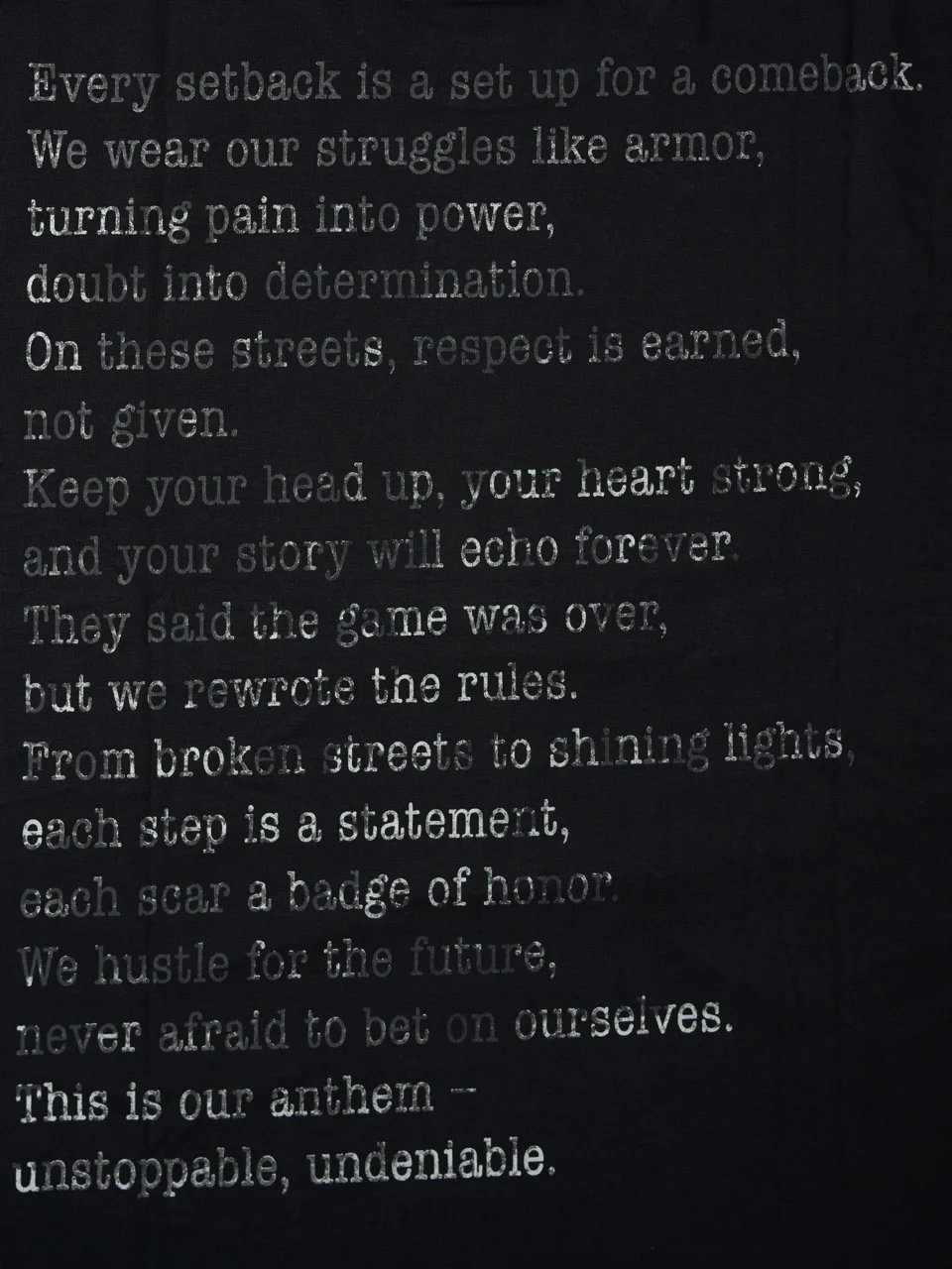 HADES Anthem 印花圖案 T-Shirt