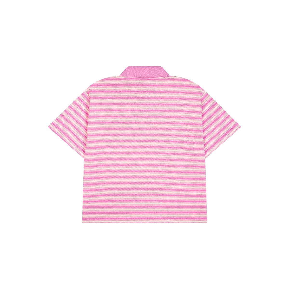 BAD RABBIT Sweetie Rabbit 條紋翻領 Polo 上衣