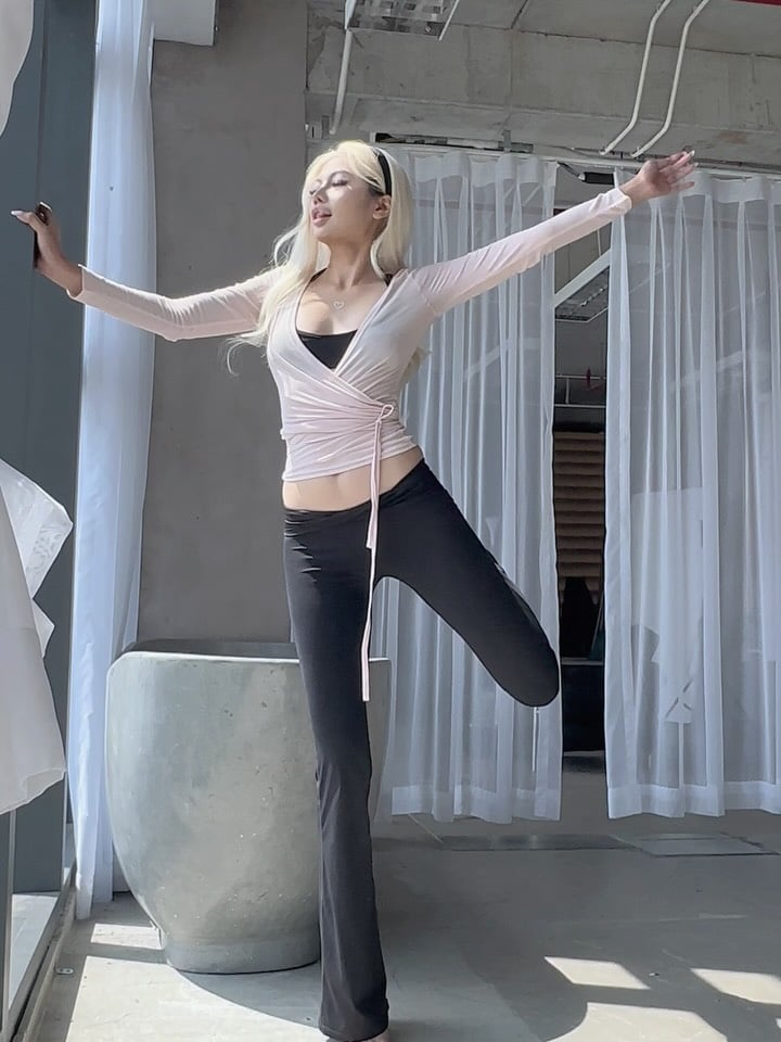 Bandarsaya Bella Ballet Wrap Top