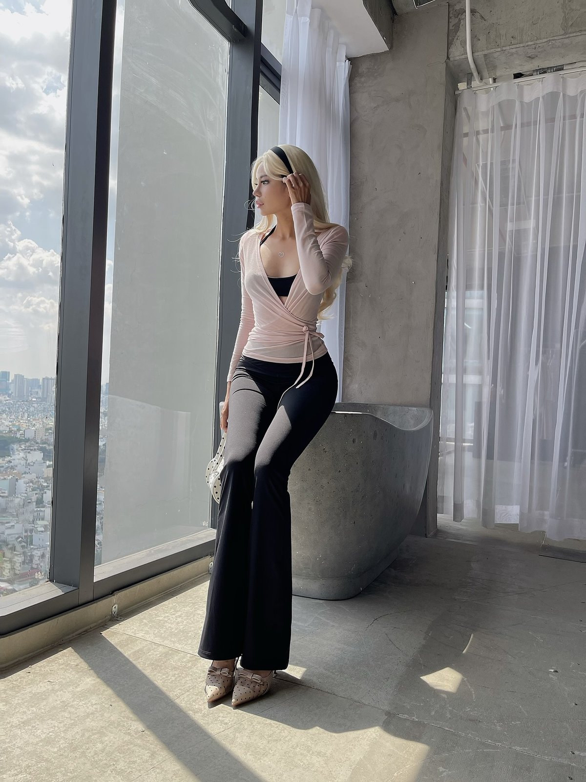 Bandarsaya Bella Ballet Wrap Top