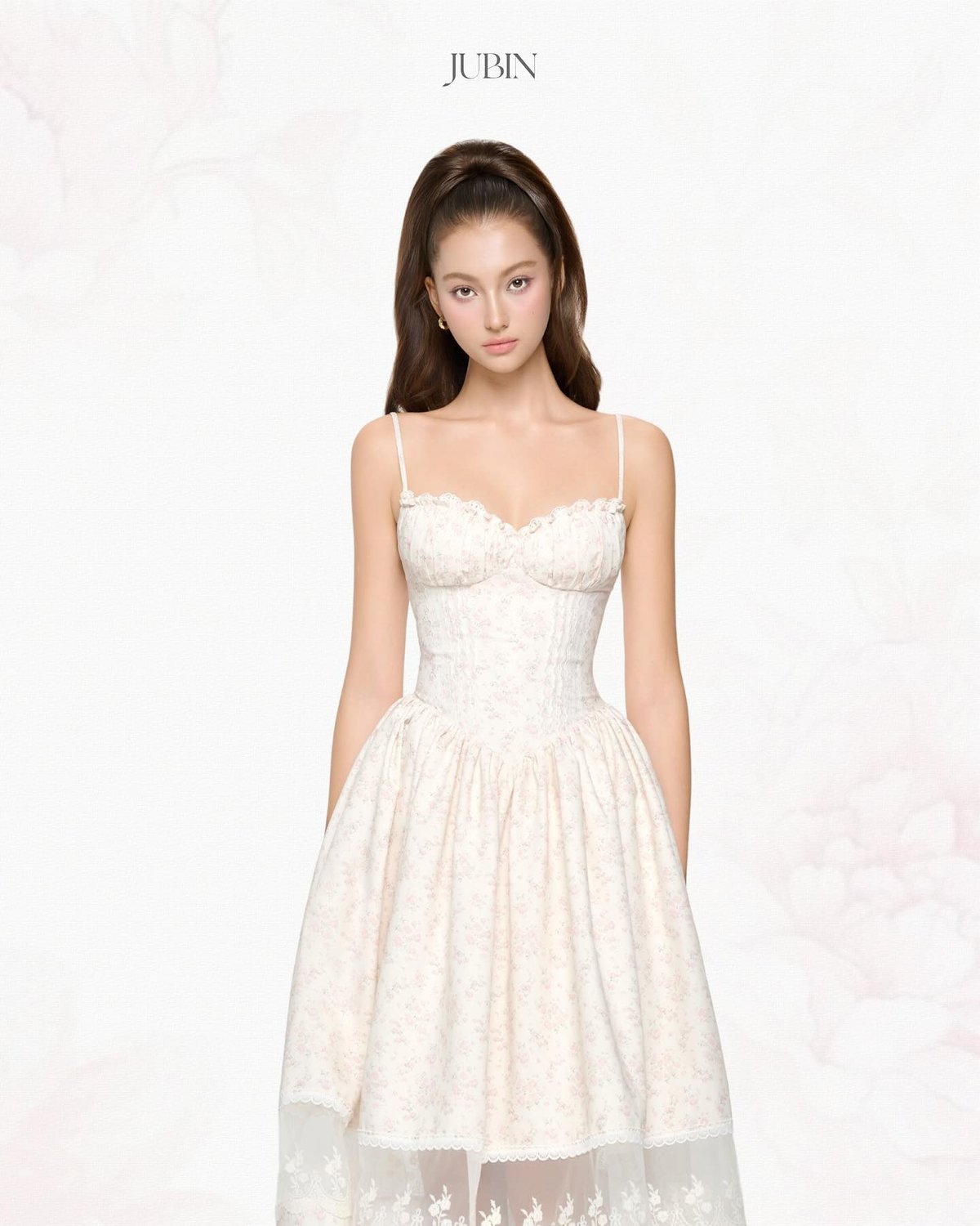 JUBIN FIONA DRESS Corset Style A-Line Mini Dress