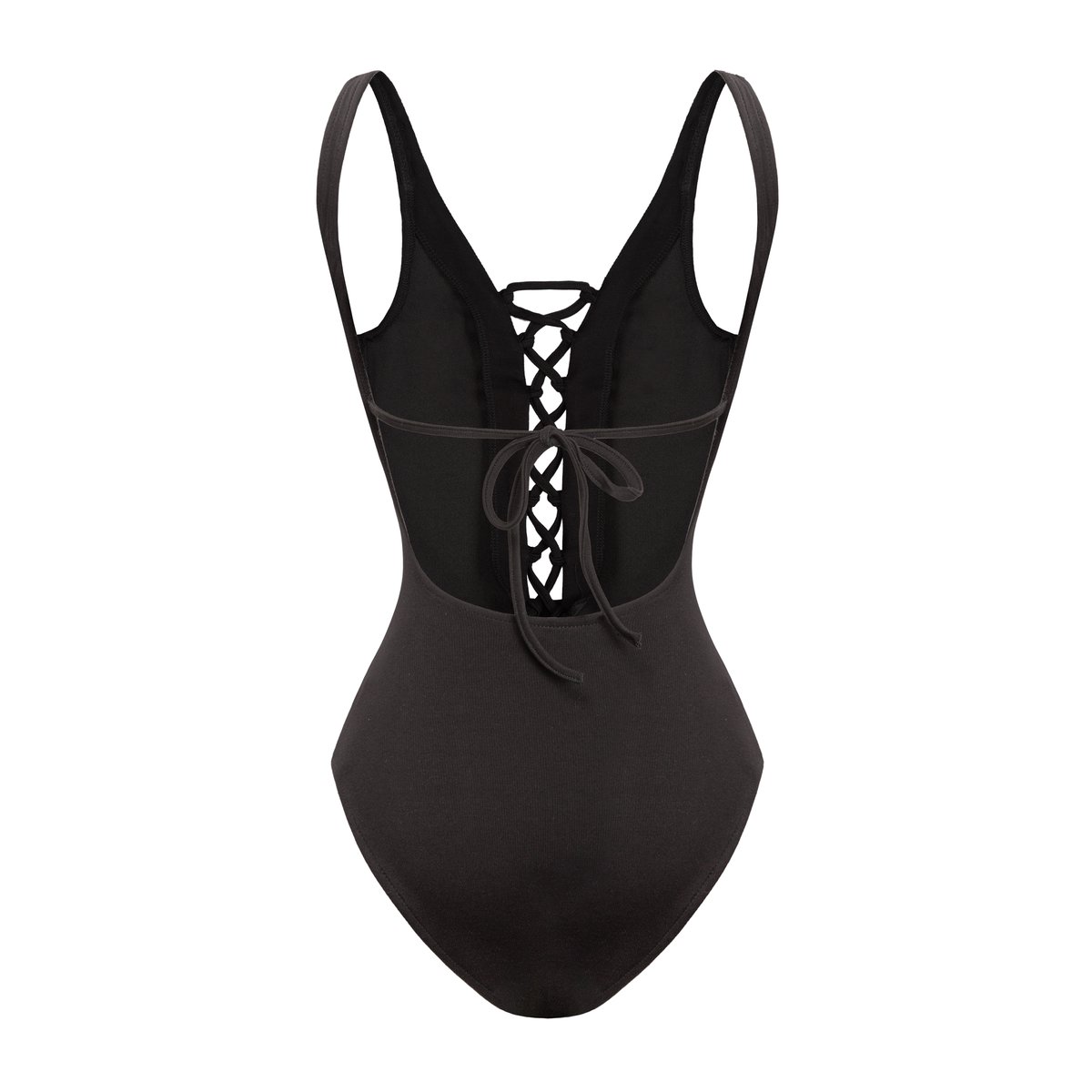 SISTERS Cateline Lace-up Cut-out Swimsuit