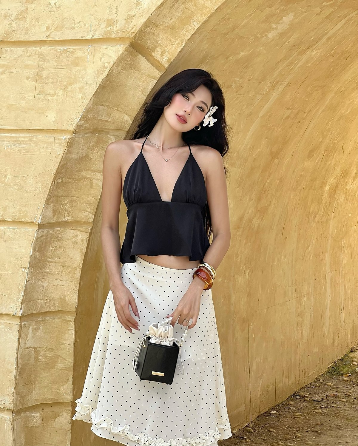 Polka Dot Skirt
