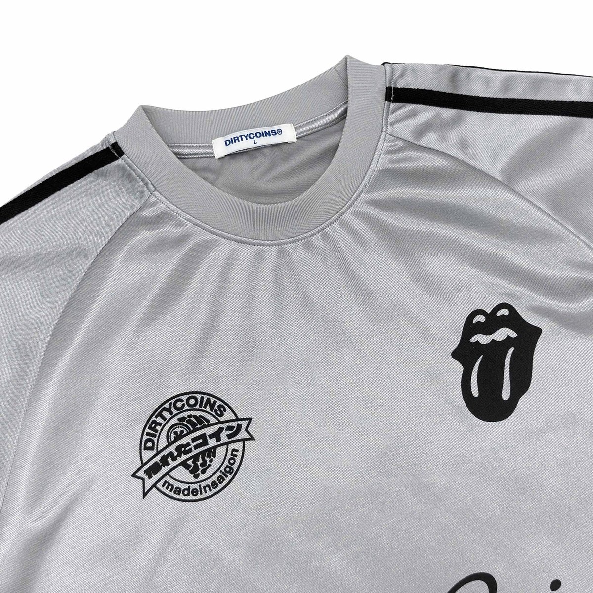 DIRTYCOINS DCxRS Logo Glossy Soccer Jersey