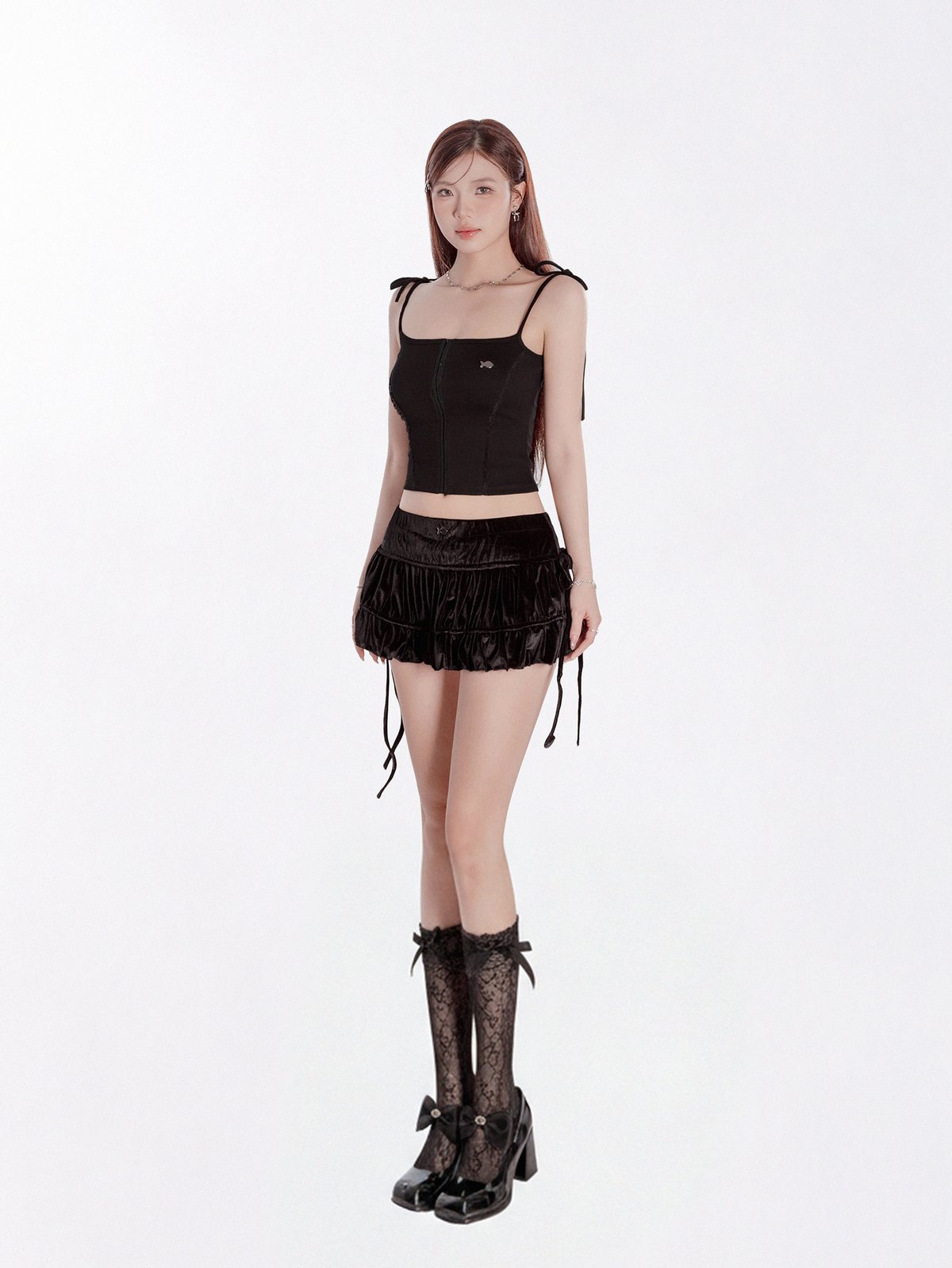 DKMV Velvet Gabrie Skirt