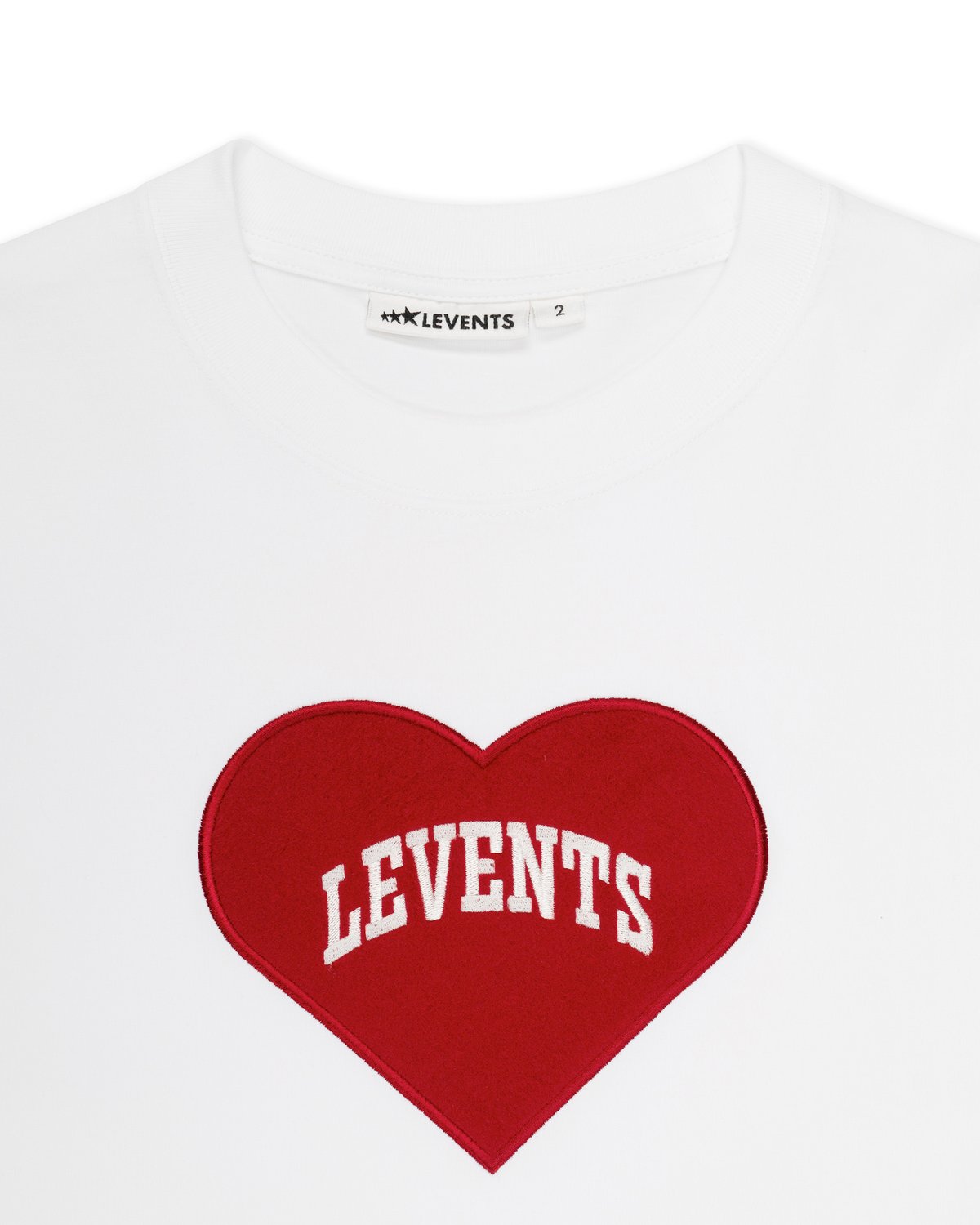 Levents® Furry Heart 絨毛愛心半寬鬆版 T-shirt