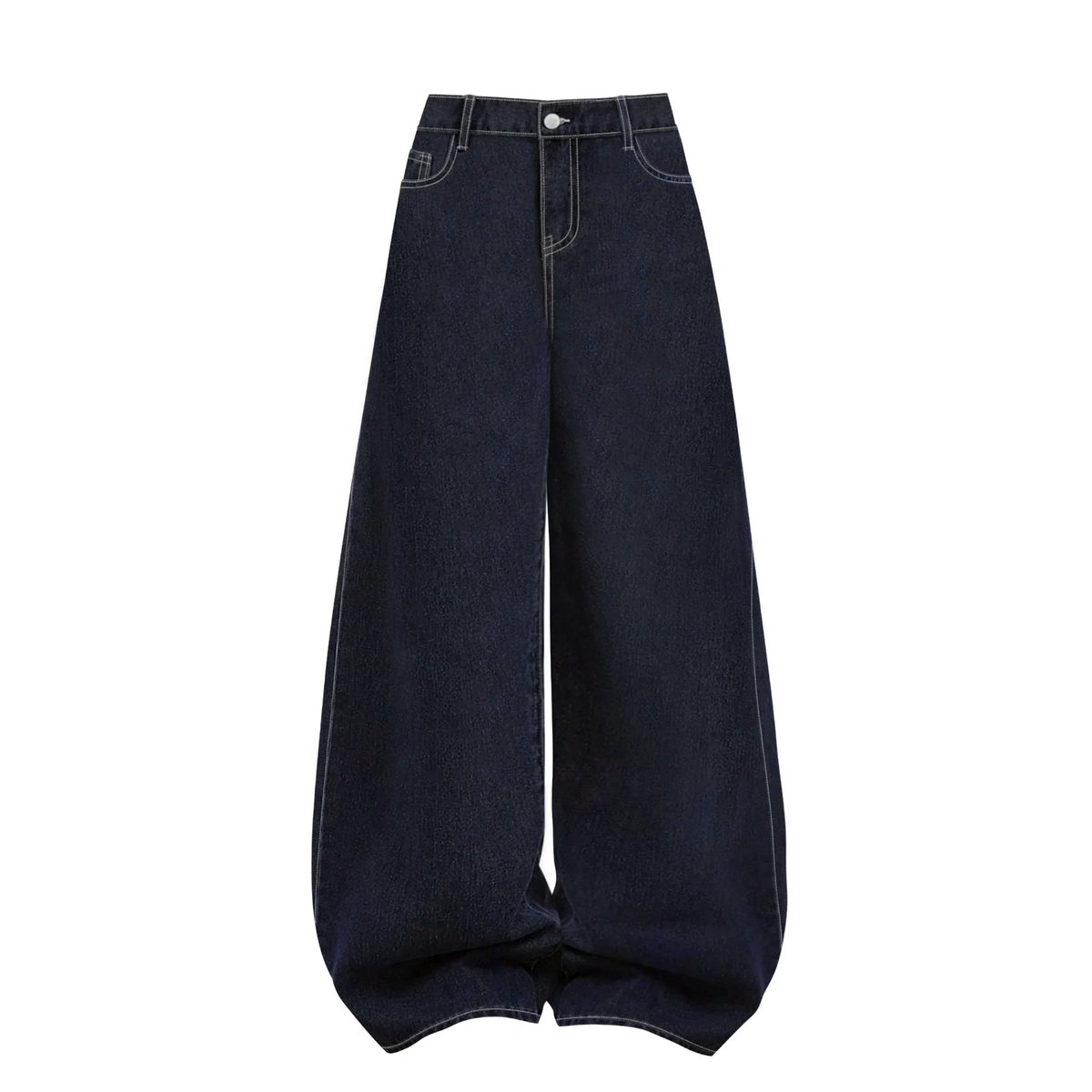 KILL SYSTEM Mountain Washed Wide Leg Jeans for Women