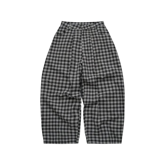 PUSH PUSH Gingham Wide Pants