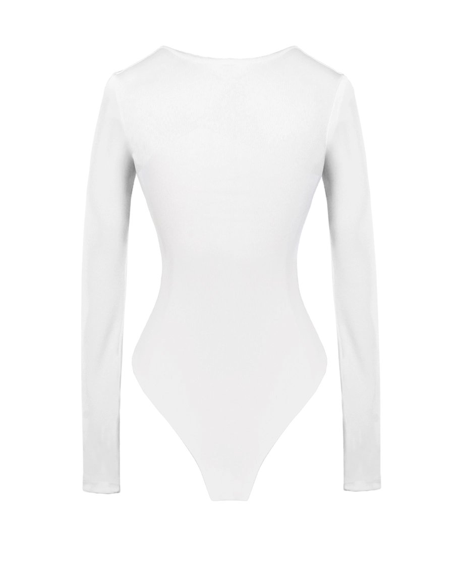 SISTERS Downie V-Neck Long Sleeve Bodysuit