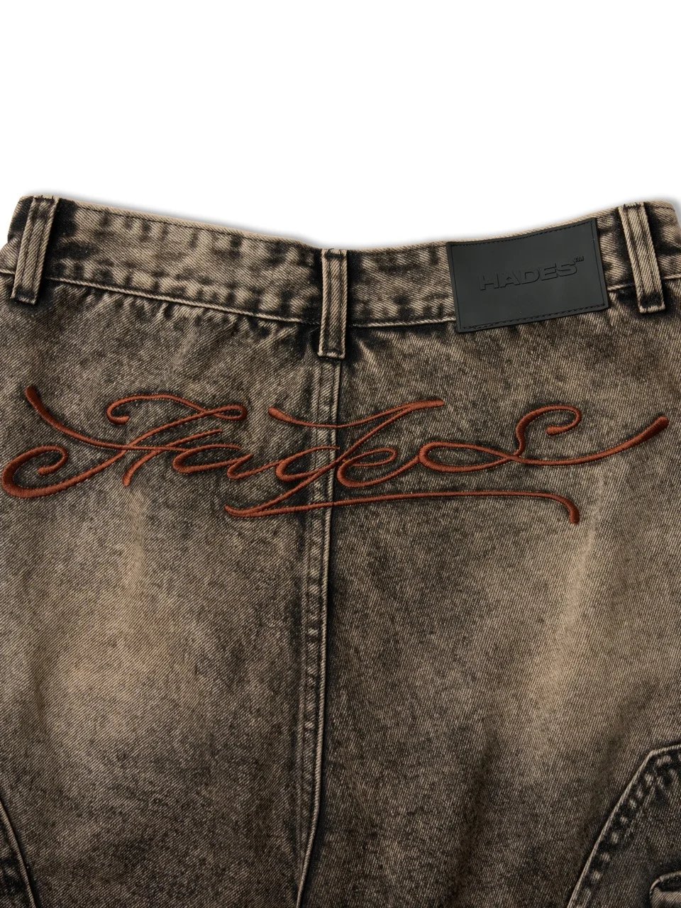 HADES Bermude Wash Jean Shorts