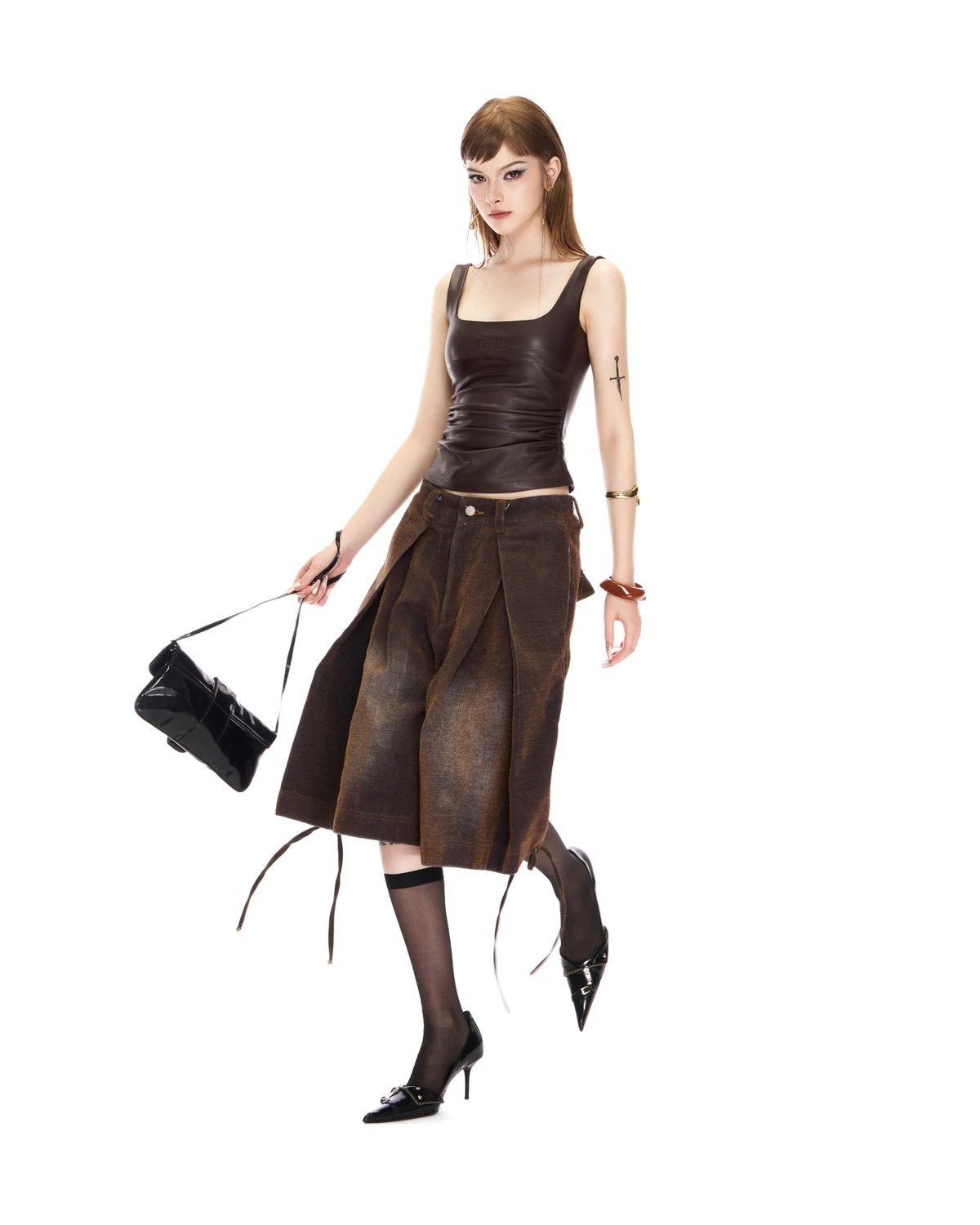 VIERY Jolie Tank Top - Black