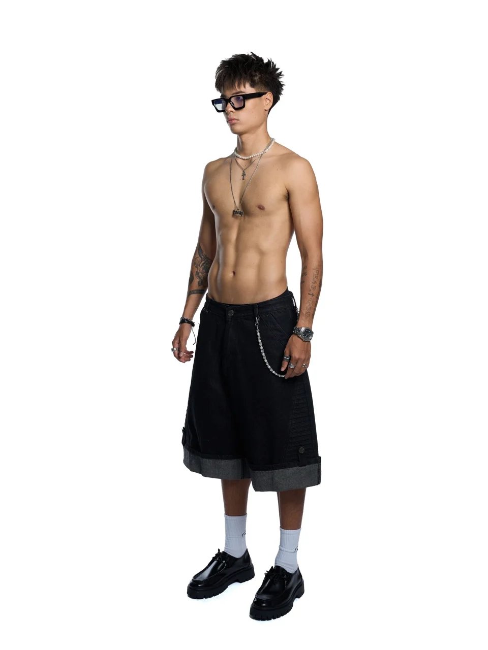 HADES Either Denim Shorts