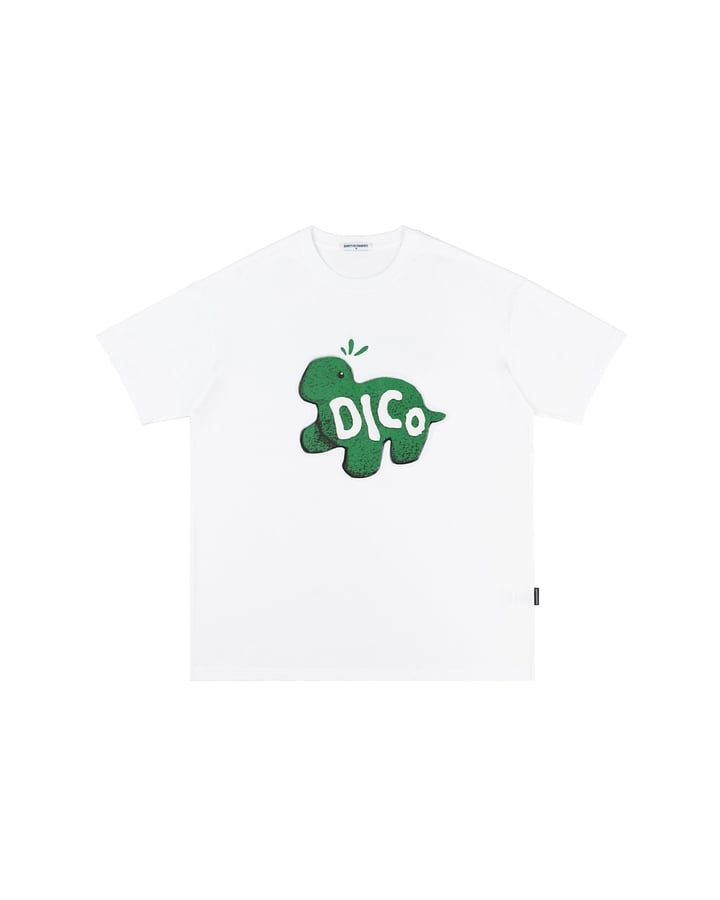 DIRTYCOINS Dico Lil Dino 綠色恐龍印花 T-shirt