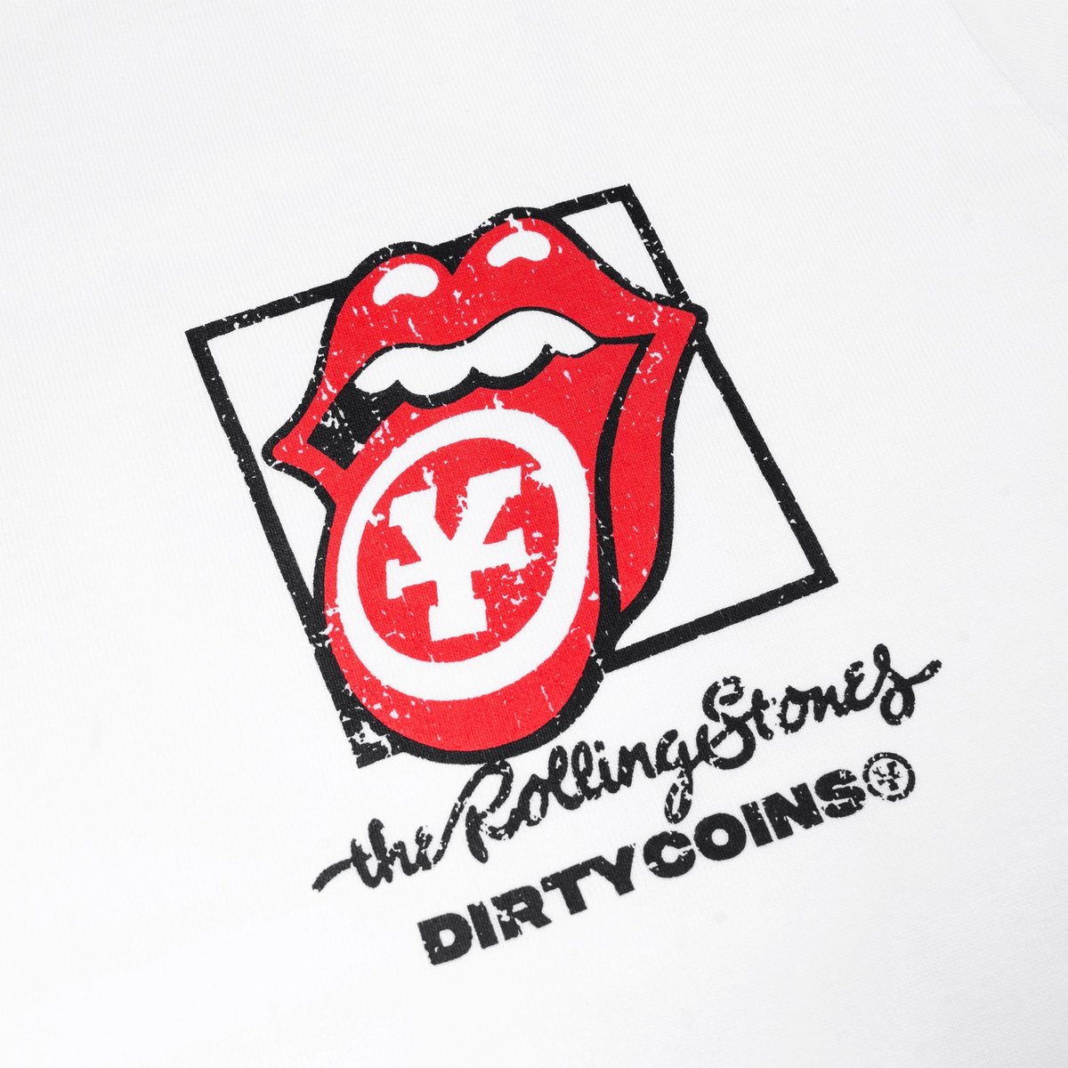 DIRTYCOINS DCxRS Stones Mate 圖案 T-shirt