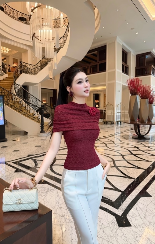 THAOBIBI 吊帶配披肩上衣